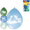 Folat ballons vie marine bleu vert 30 cm 8 pièces | 48 pièces