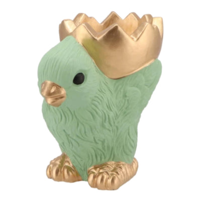 Daan bol en bois courbé poussin vert menthe 19 cm | 8 pièces