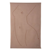 Hkliving (r) tapisserie silhouette femme par sella molenaar 147 cm | 3 pièces - afbeelding 1