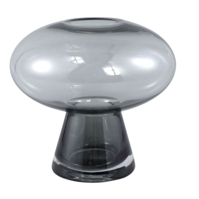Vase Ptmd gris menthe 22 cm | 4 pièces