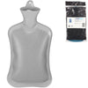 Bouillotte Relaxdays grise 2 l | 6 pièces