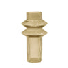 Ligne de vase Bepurehome ambre 21 cm | 9 pièces
