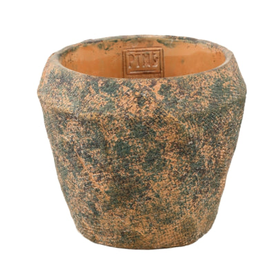 Ptmd pot de fleur lourdes jaune vert 15 cm | 16 pièces