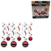 Pendentifs en spirale vangtastic Halloween 61 cm lot de 12 | 24 pièces