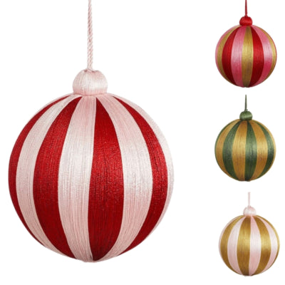 Boule de Noël Maison des Saisons 10 cm 4 assortis | 12 pièces