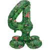 Folat ballon en aluminium debout 4 ambiance jungle 41 cm | 20 pièces