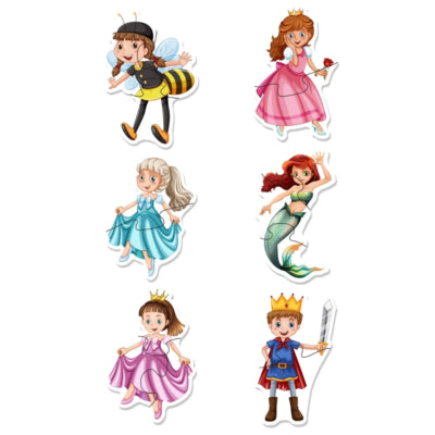 Puzzle Set Fairy Tales avec 6 puzzles