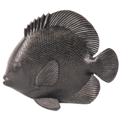 Housevitamin statue poisson plat poisson noir 19 cm | 6 pièces