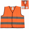 Gilet de sécurité enfant orange taille 134-140 | 10 pièces