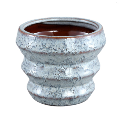 Pot de fleur Ptmd aquer bleu 13 cm | 12 pièces
