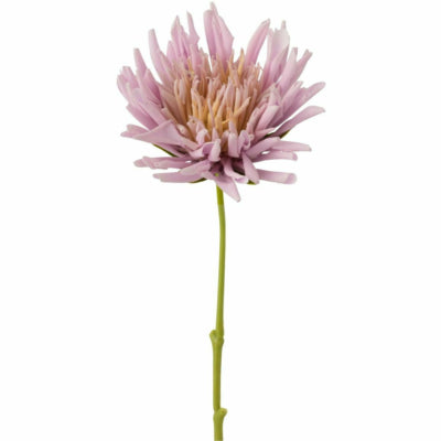 J-line fleur artificielle chrysanthème violet 40 cm | 24 pièces