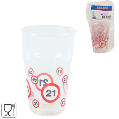 Gobelets jetables Folat 350 ml 10 pièces | 24 pièces