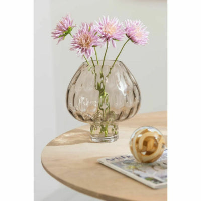 J-line fleur artificielle chrysanthème violet 40 cm | 24 pièces