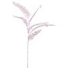 Ptmd branche artificielle fougère rose 102 cm | 12 pièces
