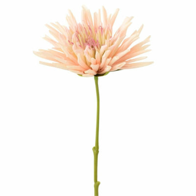 J-line fleur artificielle chrysanthème rose clair 40 cm | 24 pièces