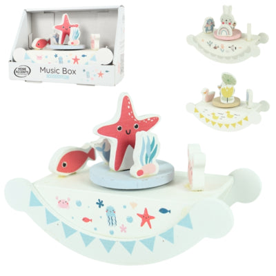 Home accents(r) carrousel musical 17 cm 3 assortis | 8 pièces