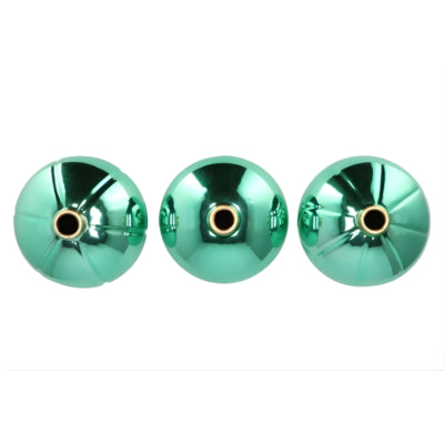 Daan vase en bois courbé boule de Noël vert 17 cm 3 assortis | 3 pièces