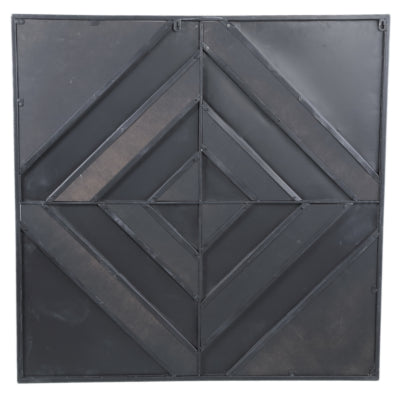 Panneau mural Ptmd mixa noir 160 x 160 cm | 2 pièces