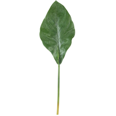 Ptmd branche artificielle feuilles vert foncé 80 cm | 12 pièces