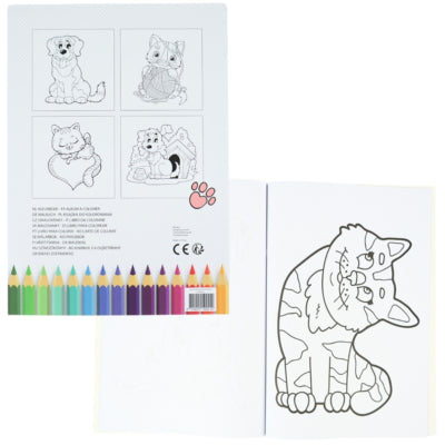 Livre de coloriage a4 30 pages 6 assortis | 24 pièces