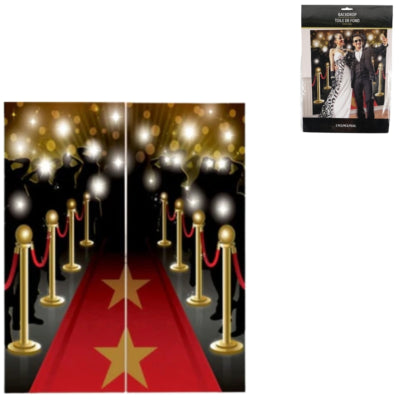 Amscan décoration murale scène hollywoodienne 165 cm 2 pièces | 24 pièces