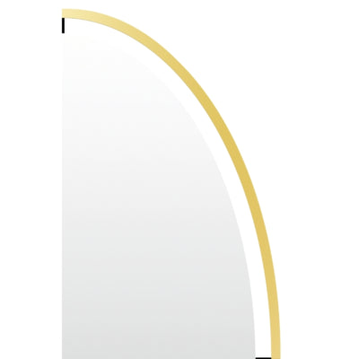 Miroir mural Len-fra salem doré 60 cm | 2 pièces