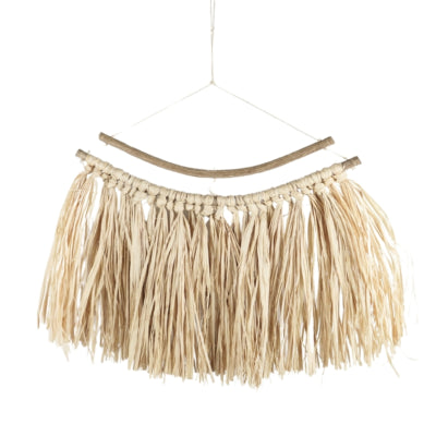 Décoration murale tutu en raphia 25 cm | 24 pièces