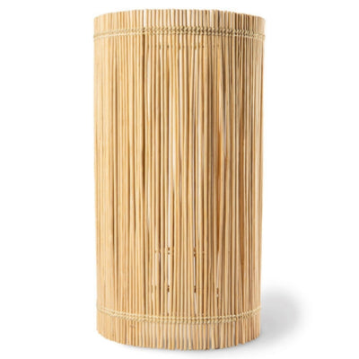 Hkliving (r) abat-jour cylindre bambou 40 cm | 2 pièces