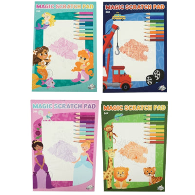 Craft Universe Magic Scratch A5 Livret 4 assortis | 36 pièces