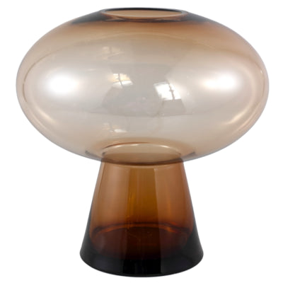 Ptmd vase menthe l marron 30 cm | 2 pièces
