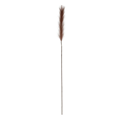 Countryfield branche artificielle plumes s marron 118 cm | 24 pièces