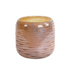 Light Living Vase lumineux et vivant Bowie verre marron 14 cm | 4 pièces