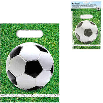Emballage cadeau football 23 cm 6 pièces | 48 pièces