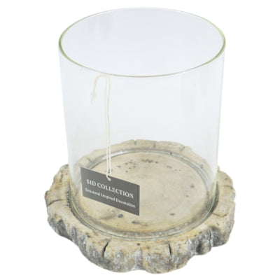 Lanterne de collection Sid ciment caché 20 cm | 4 pièces