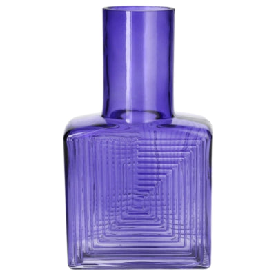 Vase judy carré violet 22,5 cm | 12 pièces
