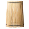 Hkliving (r) abat-jour cône bambou 45 cm | 2 pièces