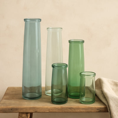 Countryfield vase tube missy m anthracite 28 cm | 8 pièces
