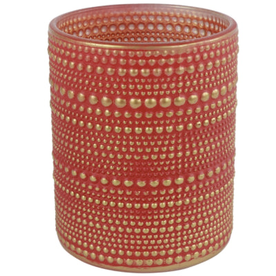 Countryfield photophore hailey l rouge 12,5 cm | 12 pièces