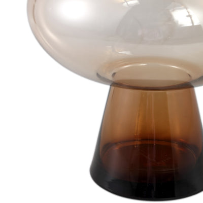 Ptmd vase menthe m marron 22 cm | 4 pièces