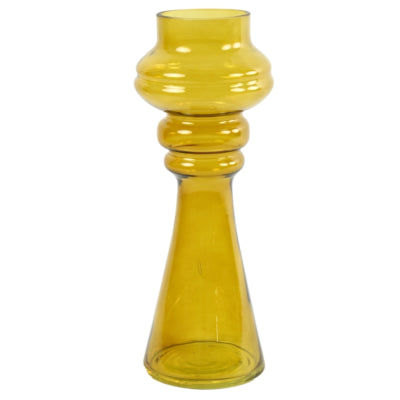 Vase Countryfield zilla ocre jaune 34 cm | 4 pièces