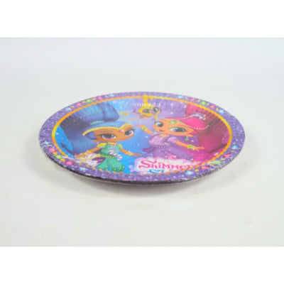 Assiettes jetables papier brillant brillant 8 pièces | 30 pièces
