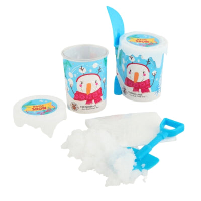 Neige magique bricolage avec pelle 10 g | 12 pièces