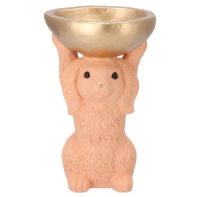 Daan bol en bois courbé lapin orange 28 cm | 4 pièces