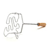 Presse-purée hollandais en métal avec manche en bois 37 cm | 40 pièces