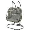 (r) Egg Chair fauteuil suspendu Palermo gris clair 196 cm