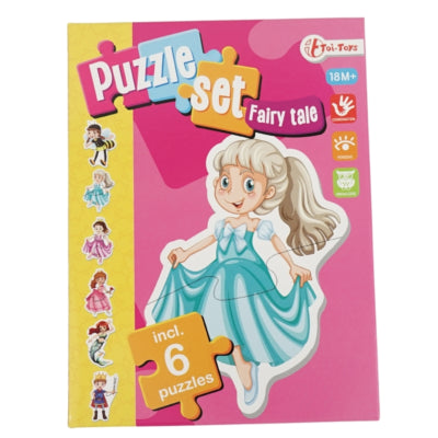 Puzzle Set Fairy Tales avec 6 puzzles