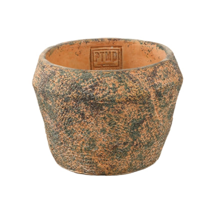 Ptmd pot de fleur lourdes jaune vert 12 cm | 12 pièces