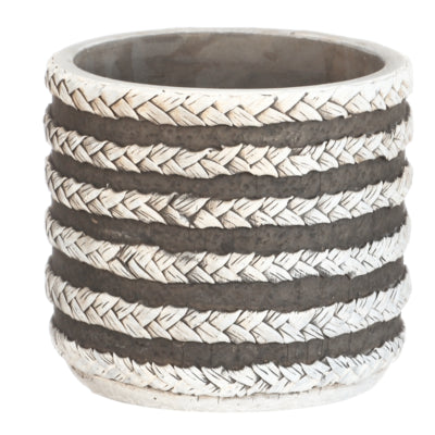 Pot de fleurs série raf gris 8,5 cm | 24 pièces