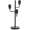 Luminaire et lampe de table de vie Light Living prise UE Edisa noir 51 cm | 2 pièces