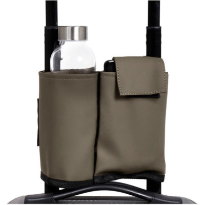 Nörlander norländer porte-bouteille sur chariot taupe 22 cm | 10 pièces